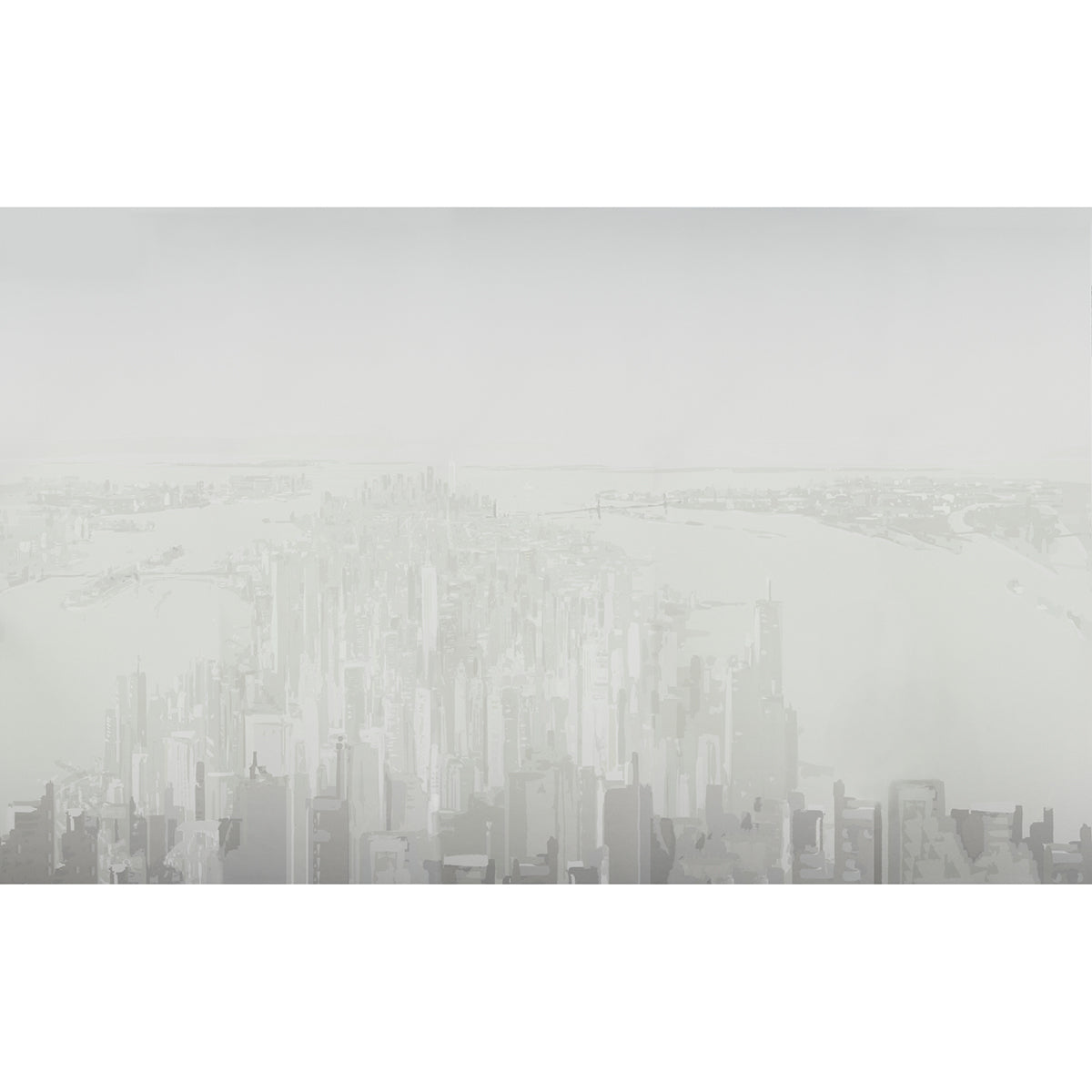 Pascal Campion's New York Skyline Soft Gray