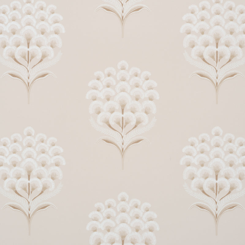 Schumacher Aurelia Limestone  | Atlanta Fabrics