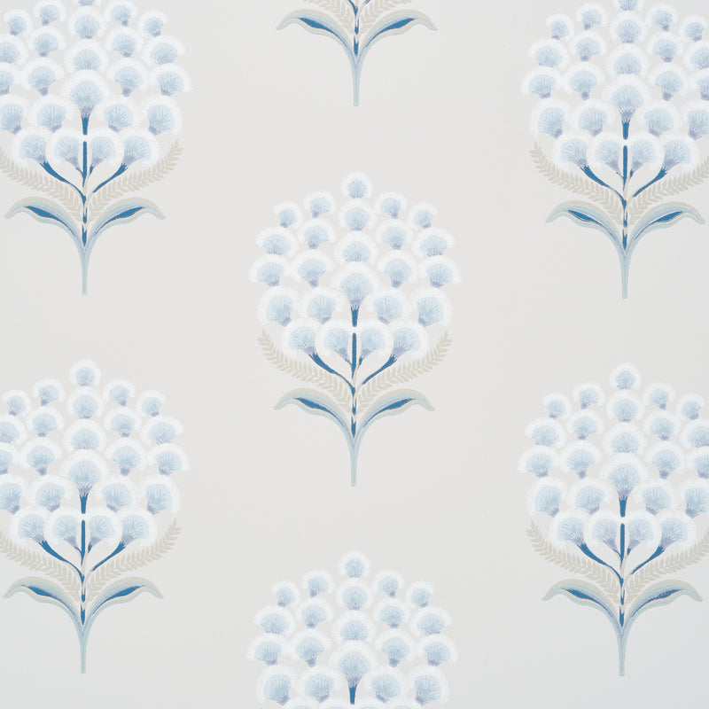 Schumacher Aurelia Porcelain  | Atlanta Fabrics