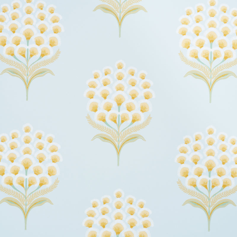 Schumacher Aurelia Sky  | Atlanta Fabrics