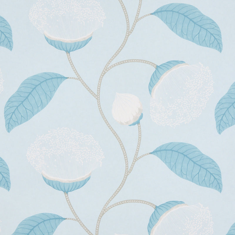 Schumacher Celinda Sky  | Atlanta Fabrics