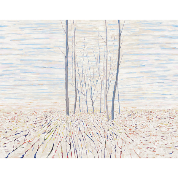 Schumacher Acanthus Forest Panel Set Cool Multi  | Atlanta Fabrics