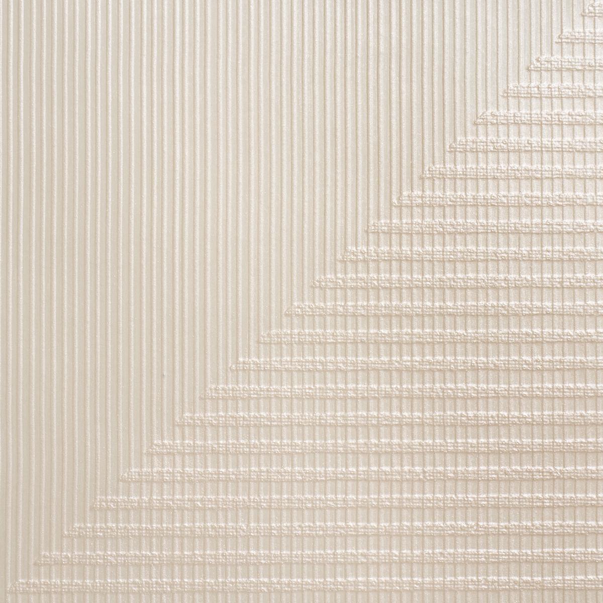 SCHUMACHER HAND COMBED TRIANGLES PEARLESCENT WALLCOVERING | Atlanta Fabrics