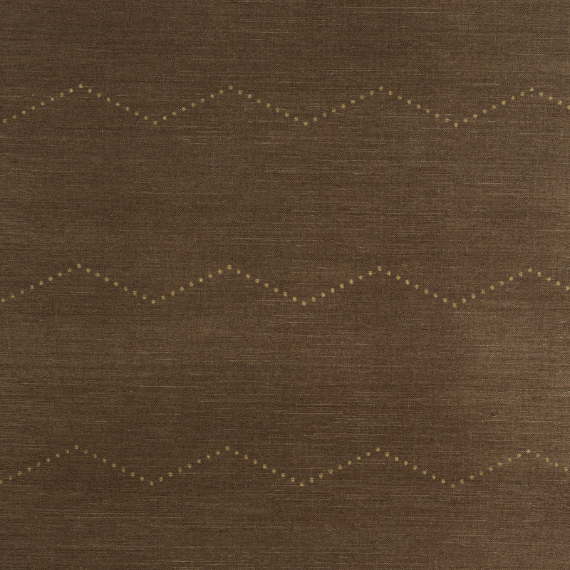 Schumacher RIVET STRIPE SISAL SEPIA  | Atlanta Fabrics
