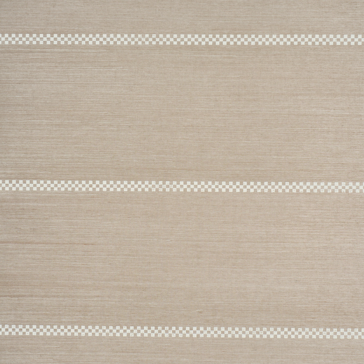 CHECKERED STRIPE SISAL FLAX