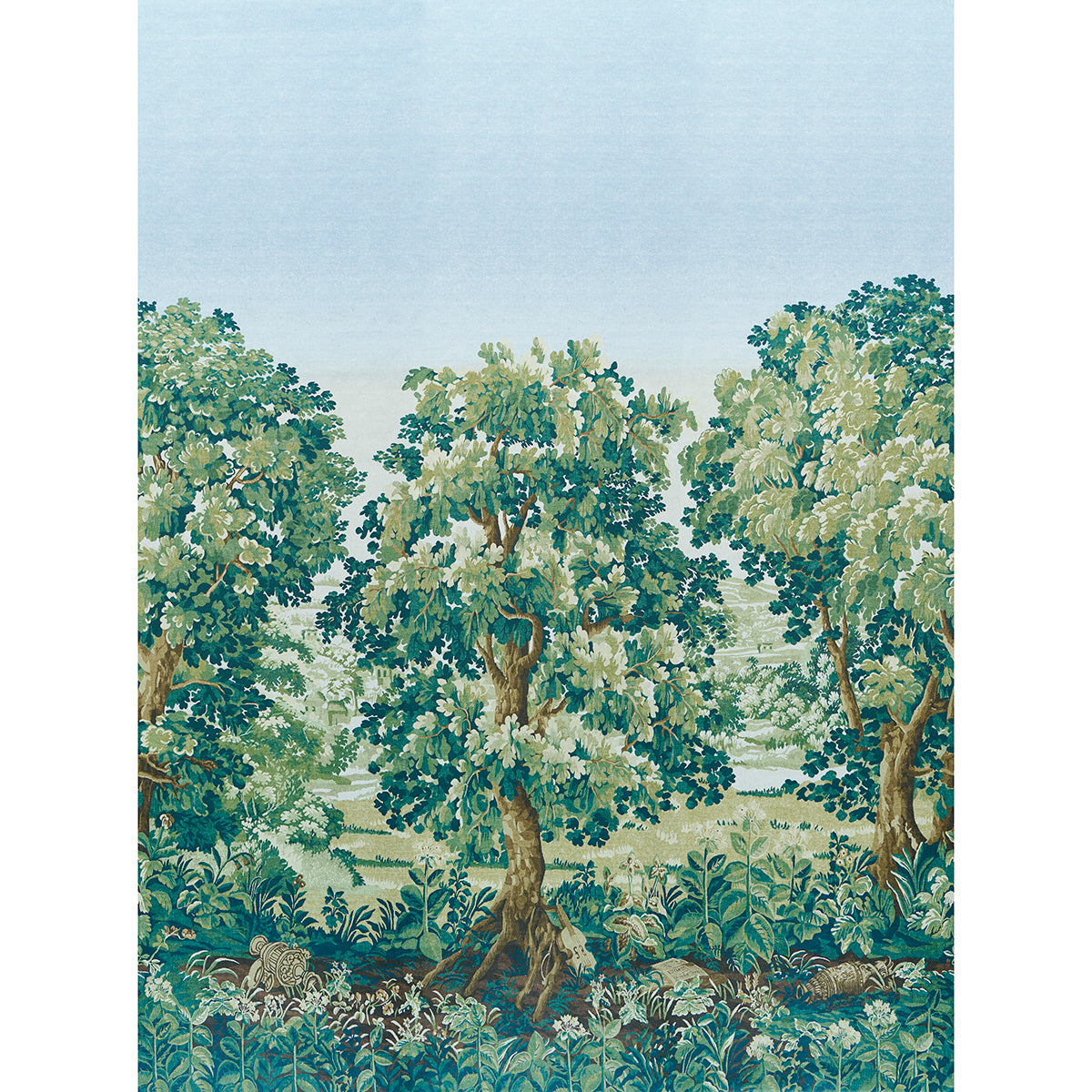 La ForÃªt 3 Panel Set Spring Green Forest