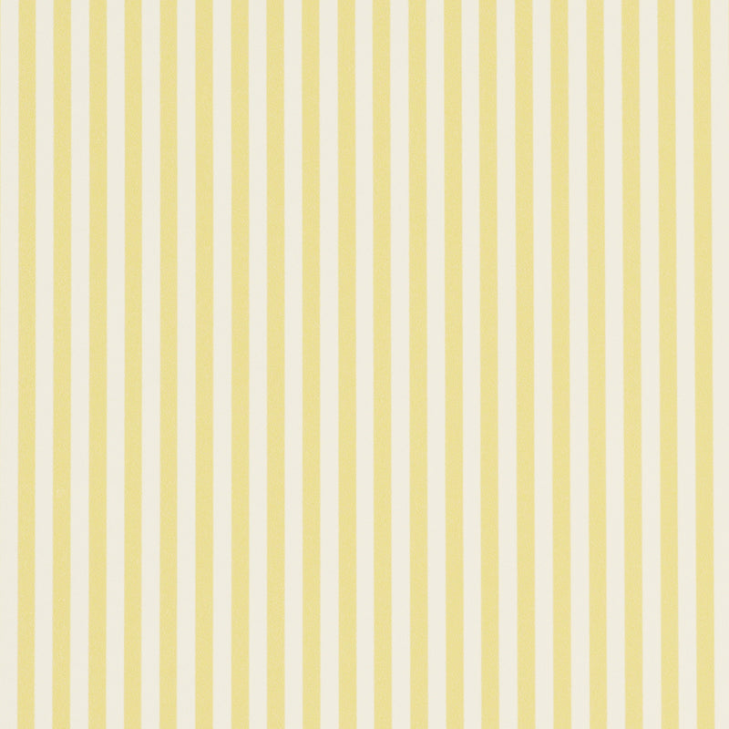 Schumacher Emma Stripe Narrow Yellow  | Atlanta Fabrics