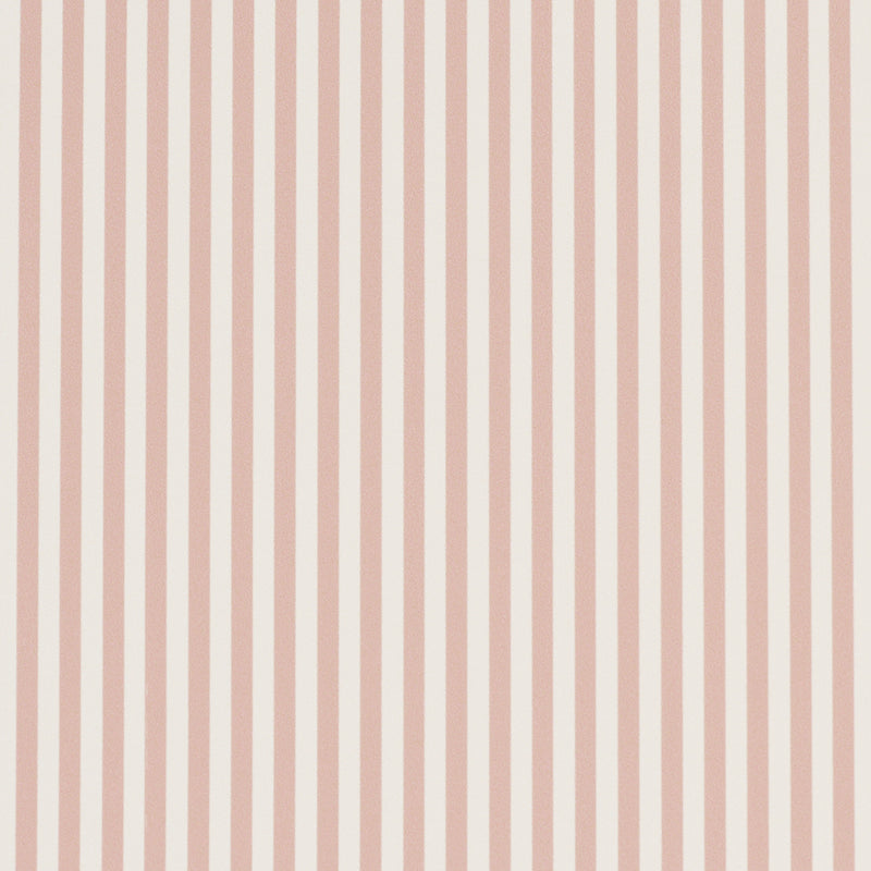 Schumacher Emma Stripe Narrow Rose  | Atlanta Fabrics
