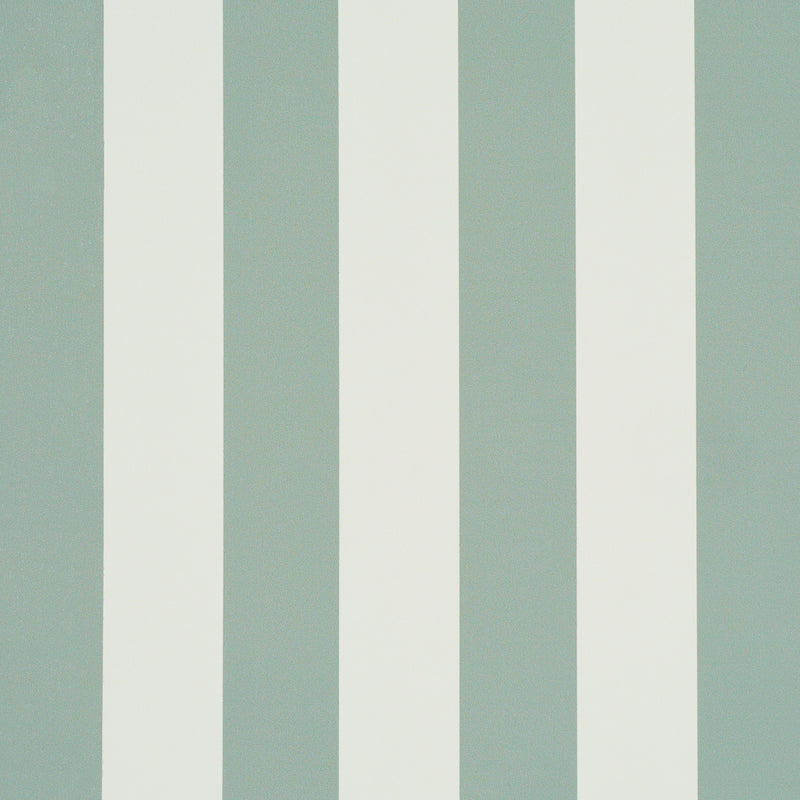 Schumacher Emma Stripe Teal  | Atlanta Fabrics