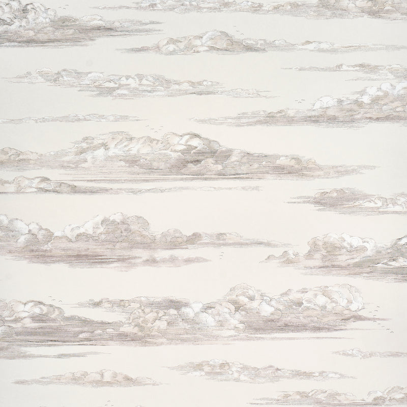 Schumacher Mr. Darcy's Clouds Grisaille  | Atlanta Fabrics