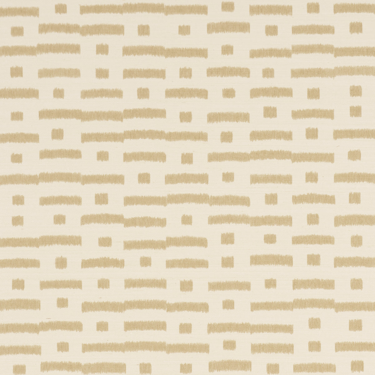 Abstract Ikat Sisal Beige