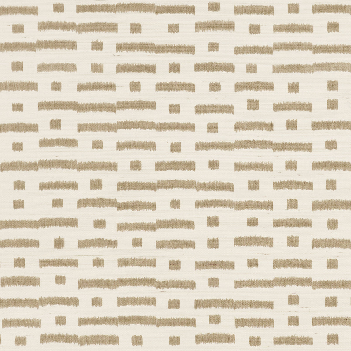 Abstract Ikat Sisal Taupe