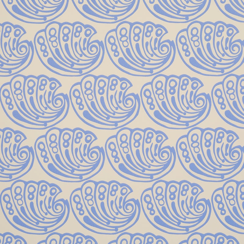 Schumacher Ramsgate French Blue  | Atlanta Fabrics