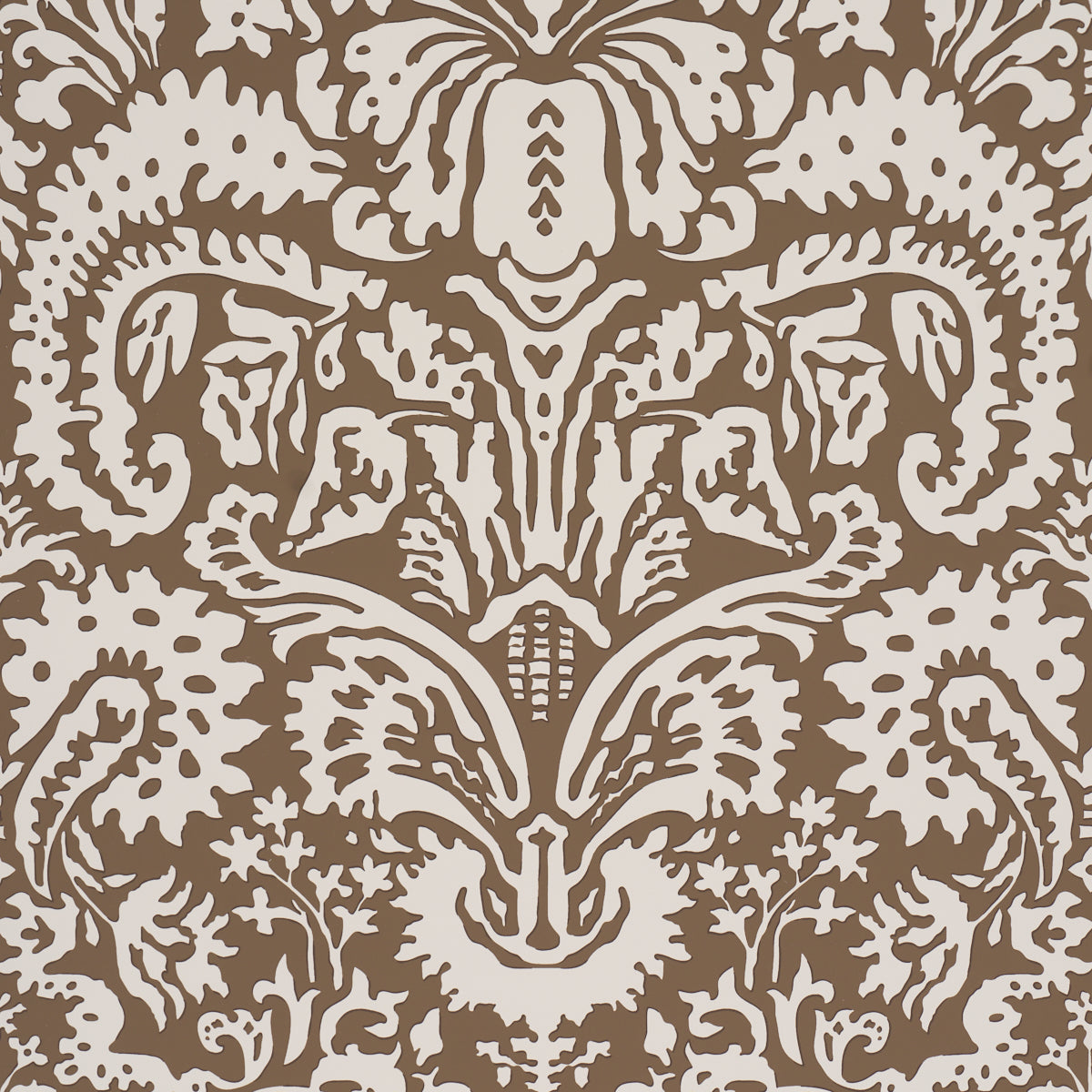 SUFFOLK DAMASK BROWN