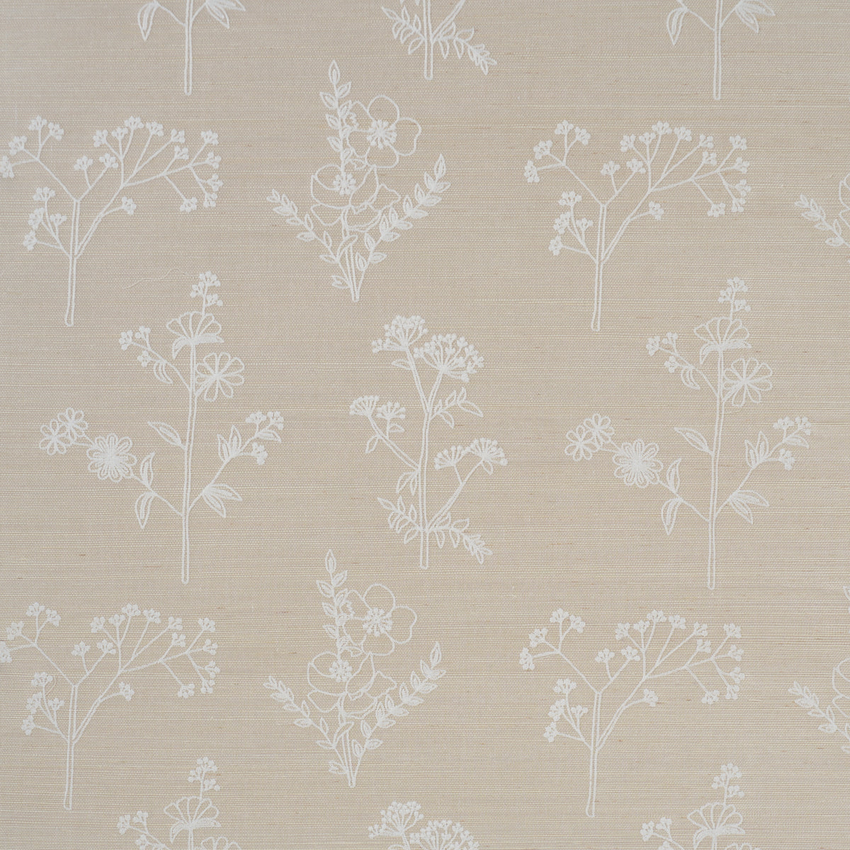 Lisbeth Embroidered Sisal Pearl