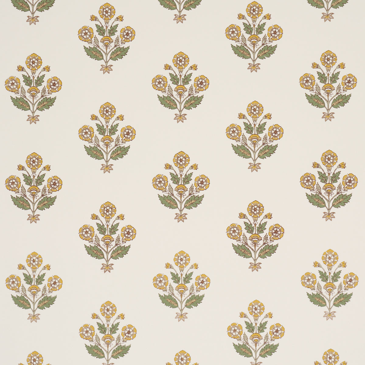DALILA HAND-SCREEN PRINT YELLOW