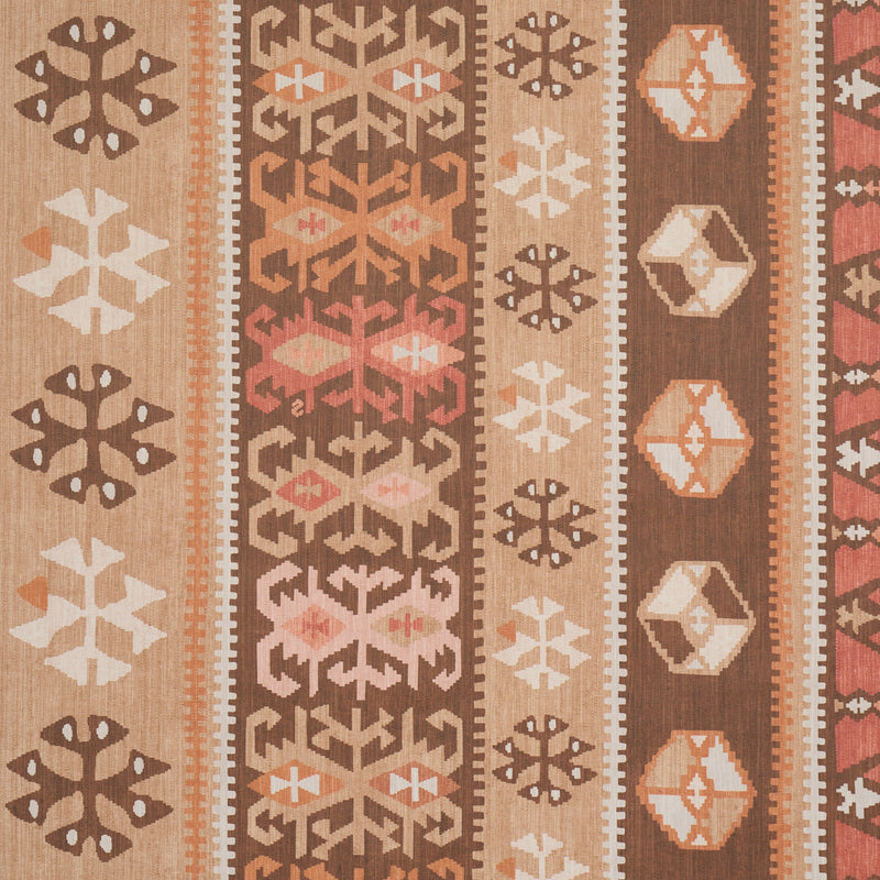 Schumacher Sahane Sun Faded Neutrals  | Atlanta Fabrics