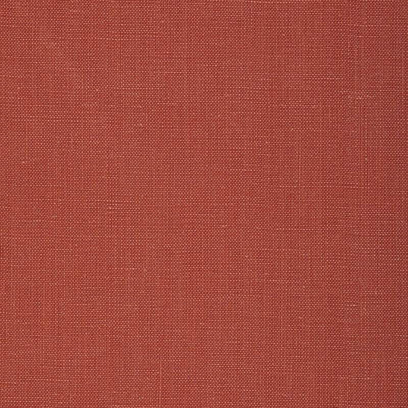 Schumacher GWENETH LINEN TOMATO RED Fabric | Atlanta Fabrics