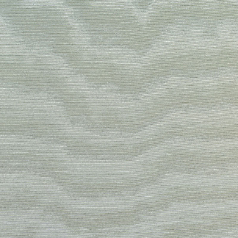 Schumacher ARIA MOIRÌä AQUA Fabric | Atlanta Fabrics