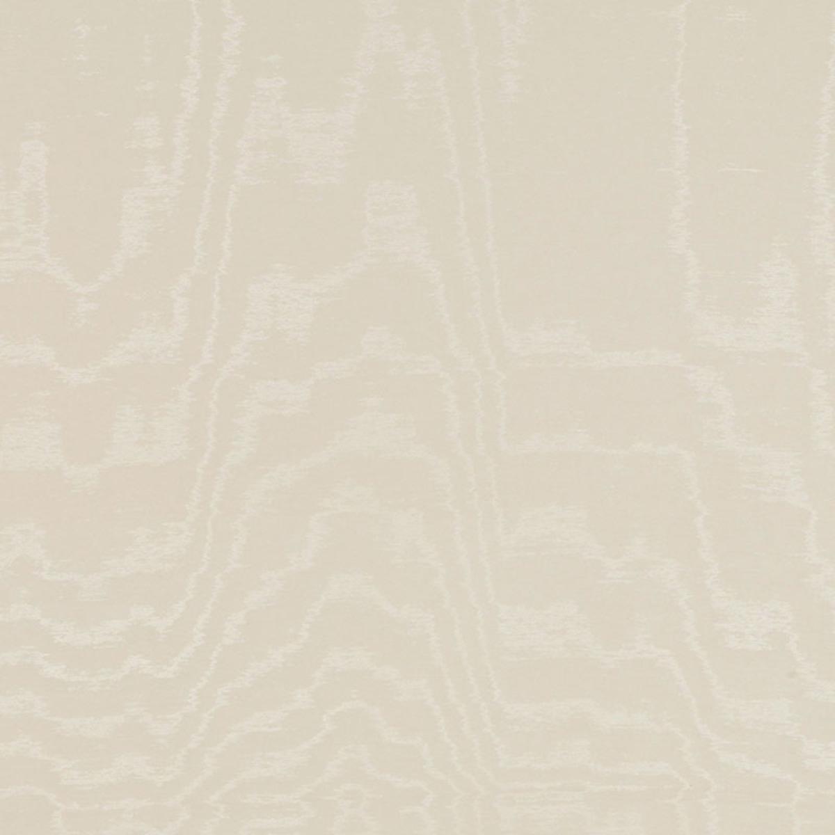 SCHUMACHER ARIA MOIRE ECRU FABRIC | Atlanta Fabrics