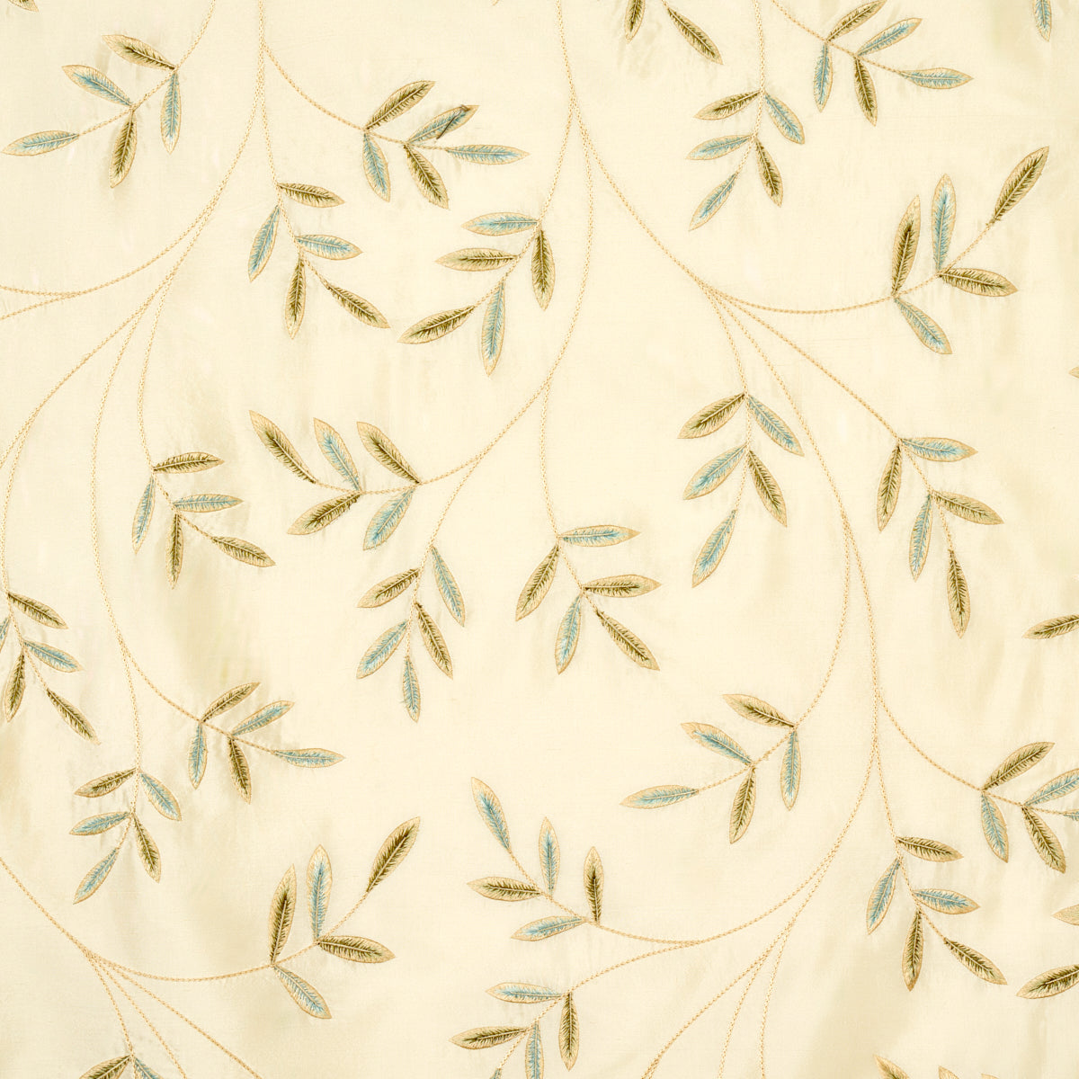 Vigne Embroidery AQUA