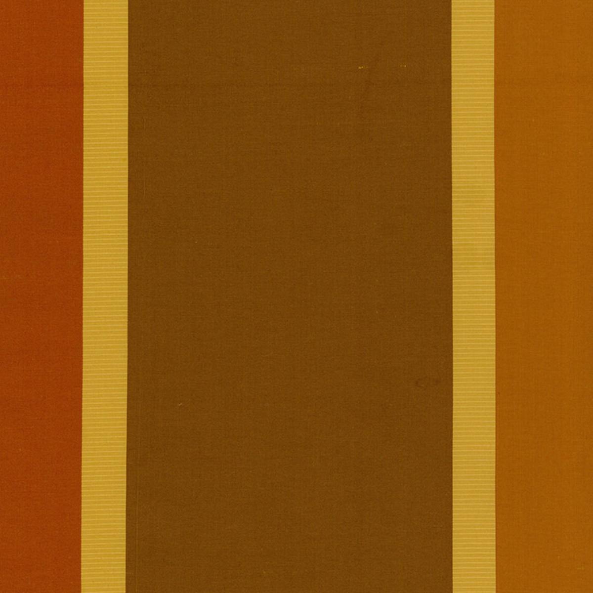 Schumacher OLIVIA SILK STRIPE SIENNA Fabric | Atlanta Fabrics