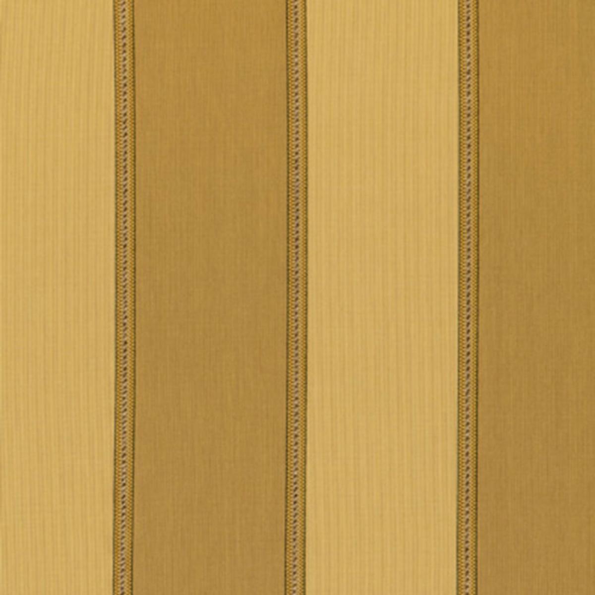 SCHUMACHER FITZROY STRIPE KHAKI/SISAL FABRIC | Atlanta Fabrics