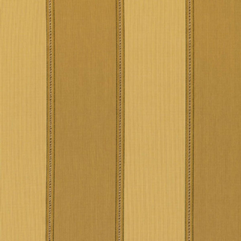 SCHUMACHER FITZROY STRIPE KHAKI/SISAL FABRIC | Atlanta Fabrics