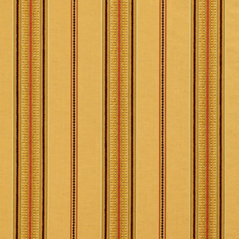 Schumacher SINCLAIR CHENILLE STRIPE CAMEL  | Atlanta Fabrics