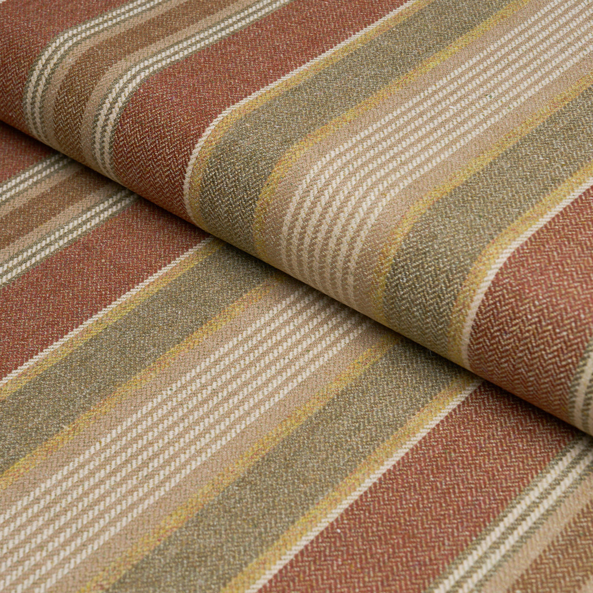 EDGEMERE STRIPE INDIAN RED