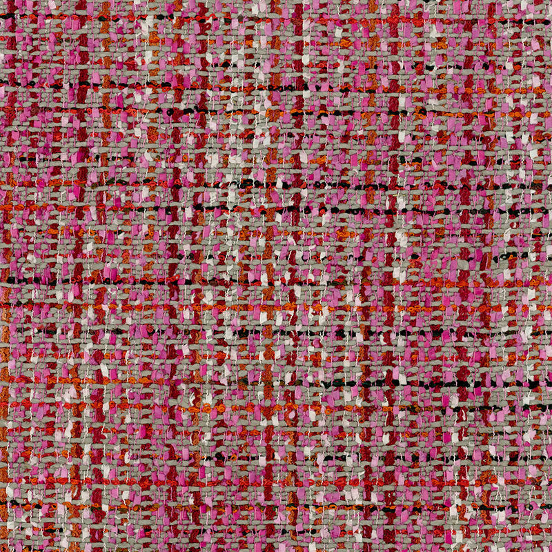 Schumacher BABE'S TWEED MARASCHINO Fabric | Atlanta Fabrics
