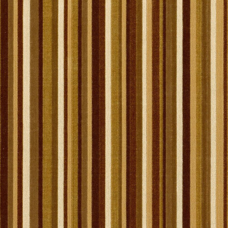 SYNCOPATED VELVET STRIPE CHAMOIS /MINK