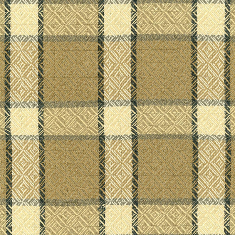 SCHUMACHER CHESTERFIELD PLAID CORK FABRIC | Atlanta Fabrics