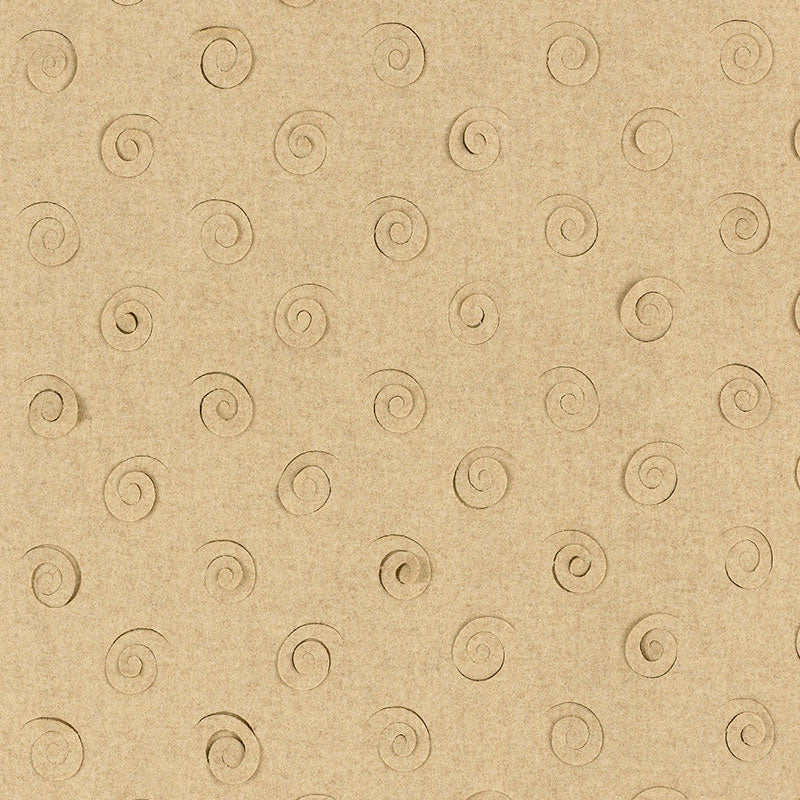 Schumacher CURLICUE CAMEL Fabric | Atlanta Fabrics