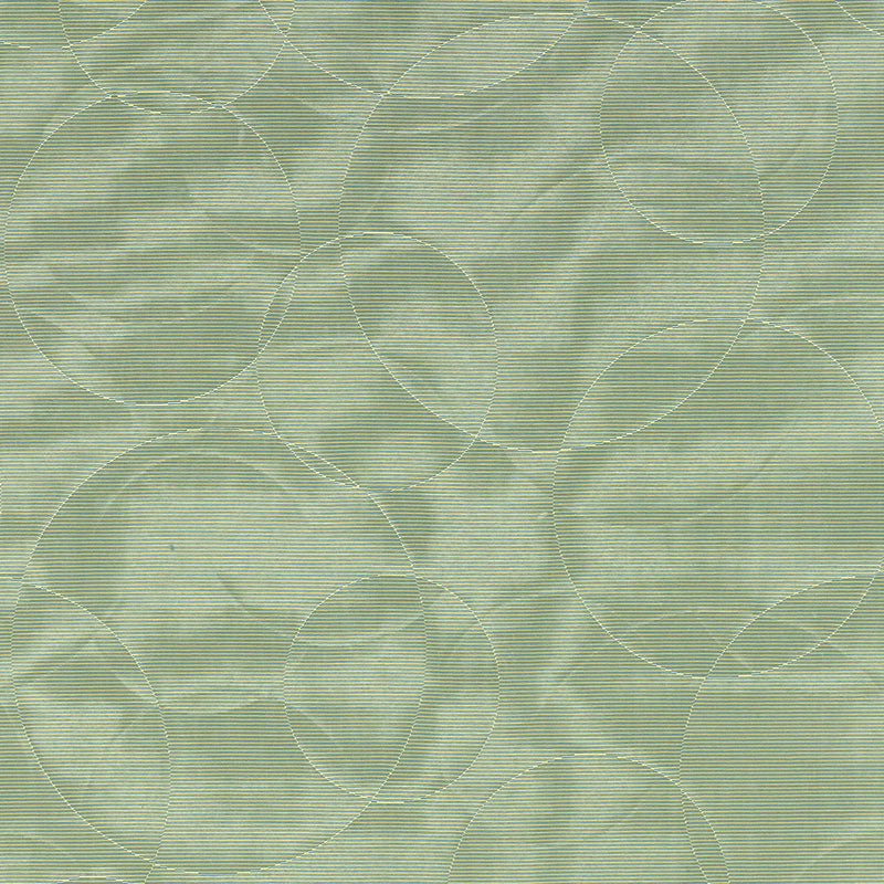 Schumacher EFFERVESCENCE MOIRÌä AQUA Fabric | Atlanta Fabrics