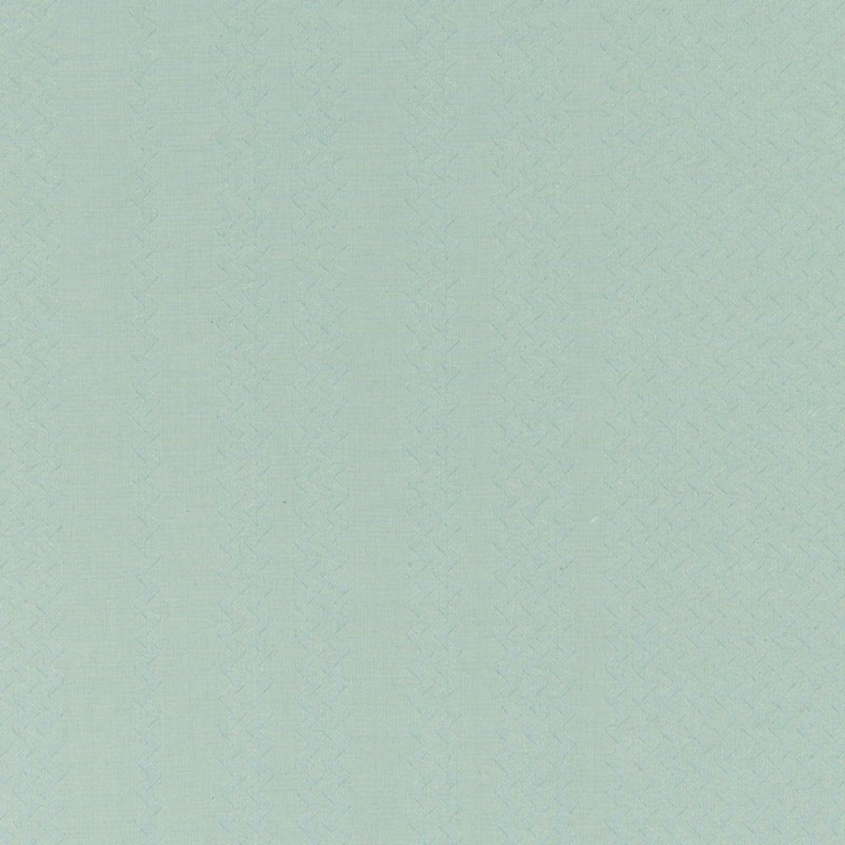 Schumacher ZIG-ZAG AQUAMARINE Fabric | Atlanta Fabrics