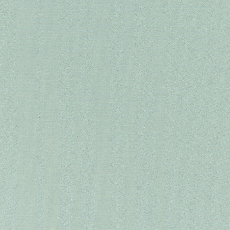 Schumacher ZIG-ZAG AQUAMARINE Fabric | Atlanta Fabrics