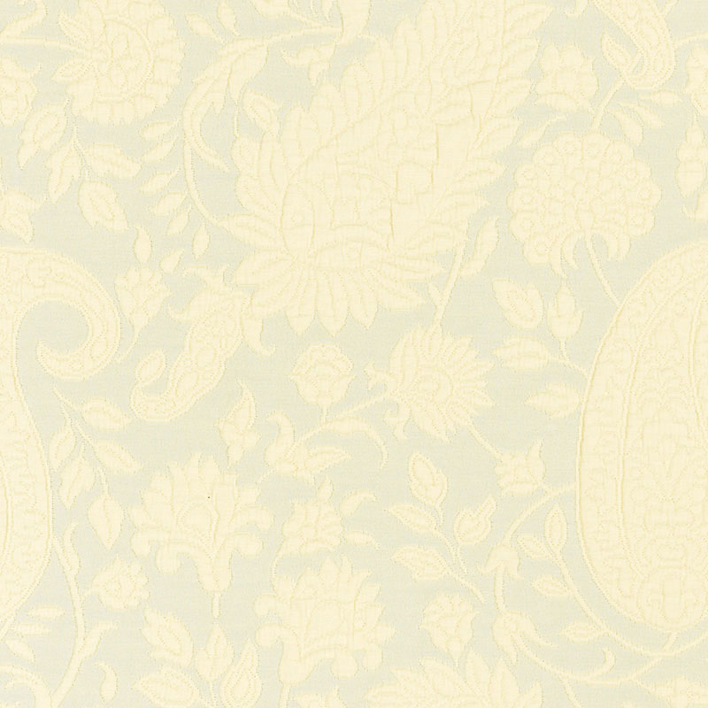 Schumacher CACHEMIRE CORTONA AQUA Fabric | Atlanta Fabrics