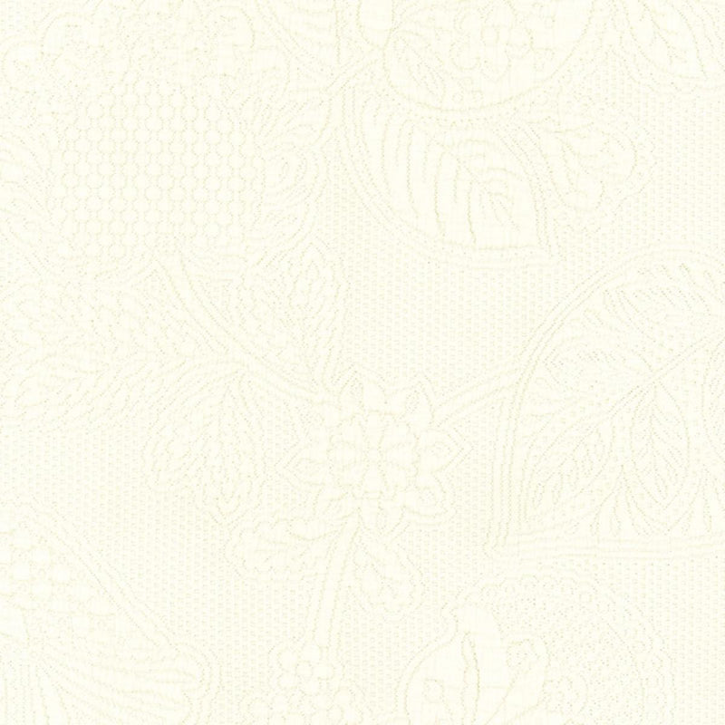 SCHUMACHER BIANCA MATELASSE PORCELAIN FABRIC | Atlanta Fabrics