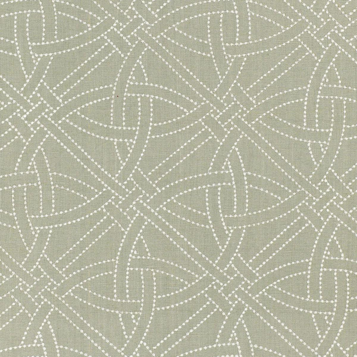 SCHUMACHER Durance EmbroideryÂ  MINERAL FABRIC | Atlanta Fabrics