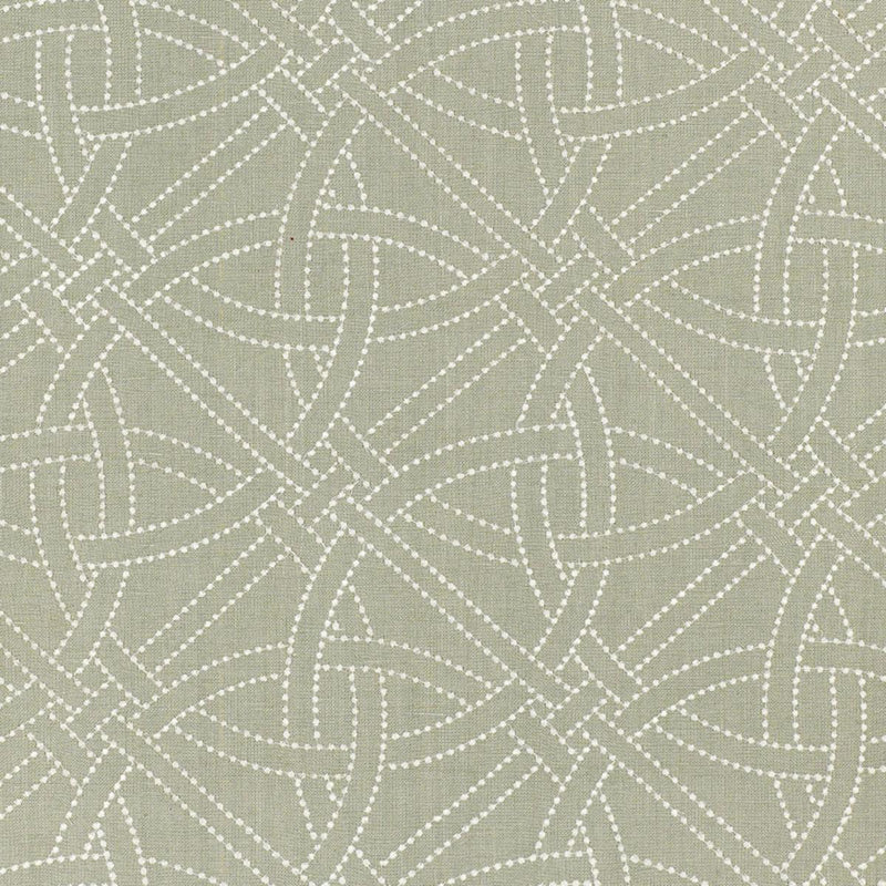 SCHUMACHER Durance EmbroideryÂ  MINERAL FABRIC | Atlanta Fabrics