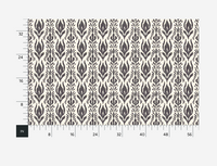 William West Designs Aspen Ikat Charcoal Fabric | Atlanta Fabrics