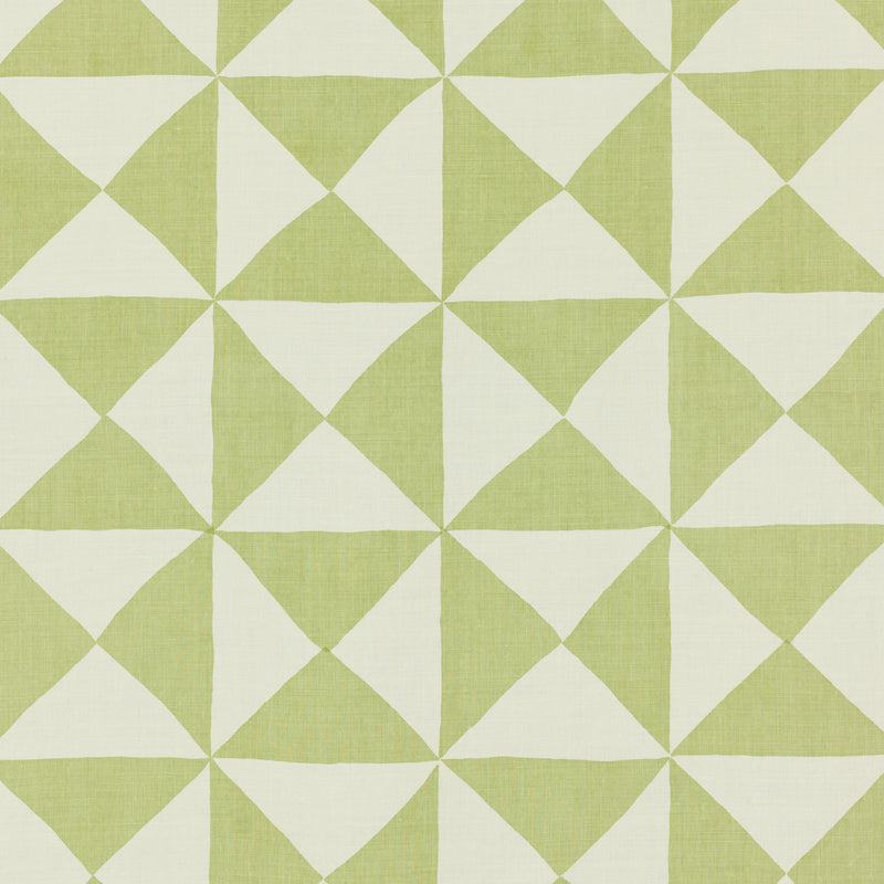 Schumacher KUBA OLIVINE Fabric | Atlanta Fabrics