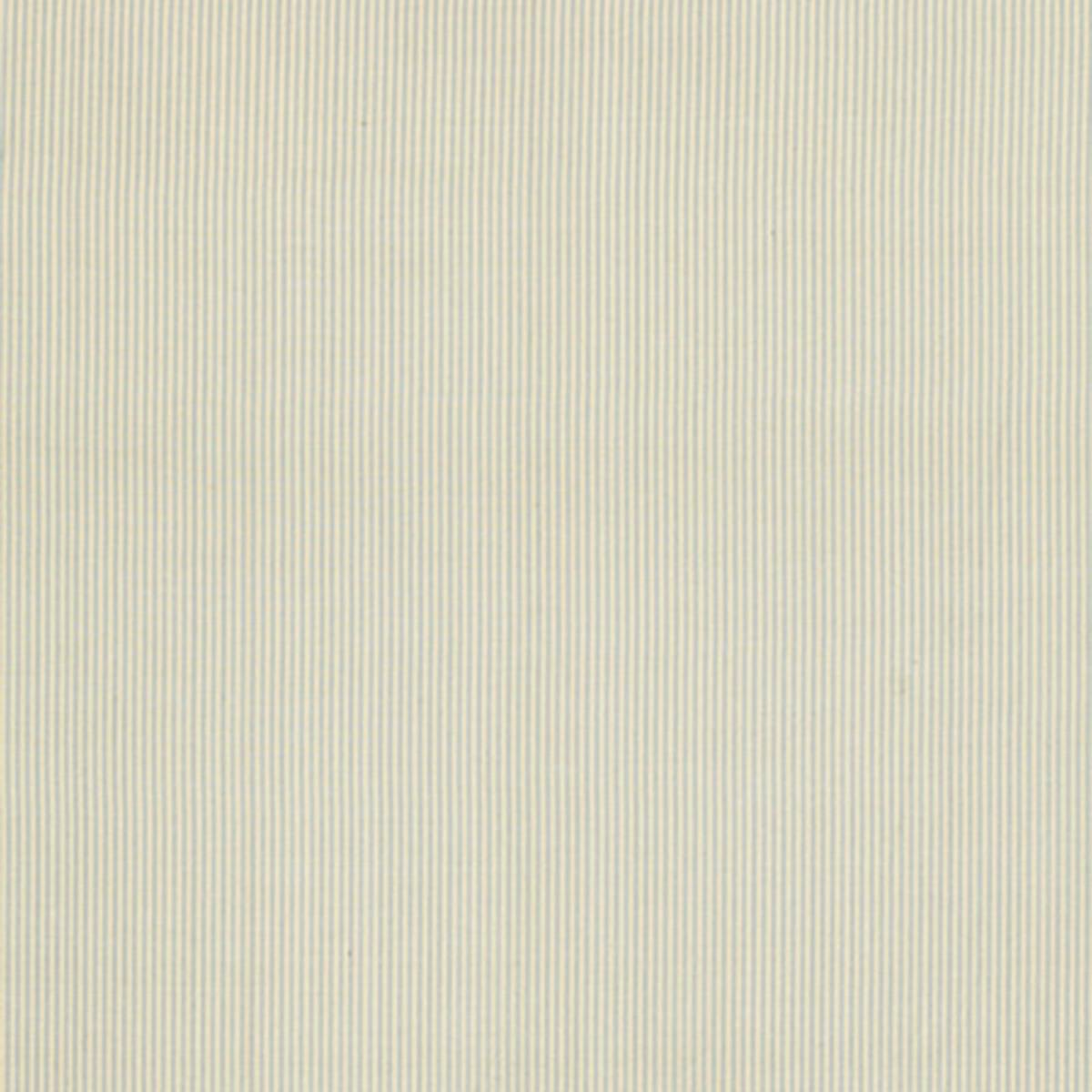 SCHUMACHER CHAREE SILK STRIPE LIGHT BLUE & WHITE FABRIC | Atlanta Fabrics