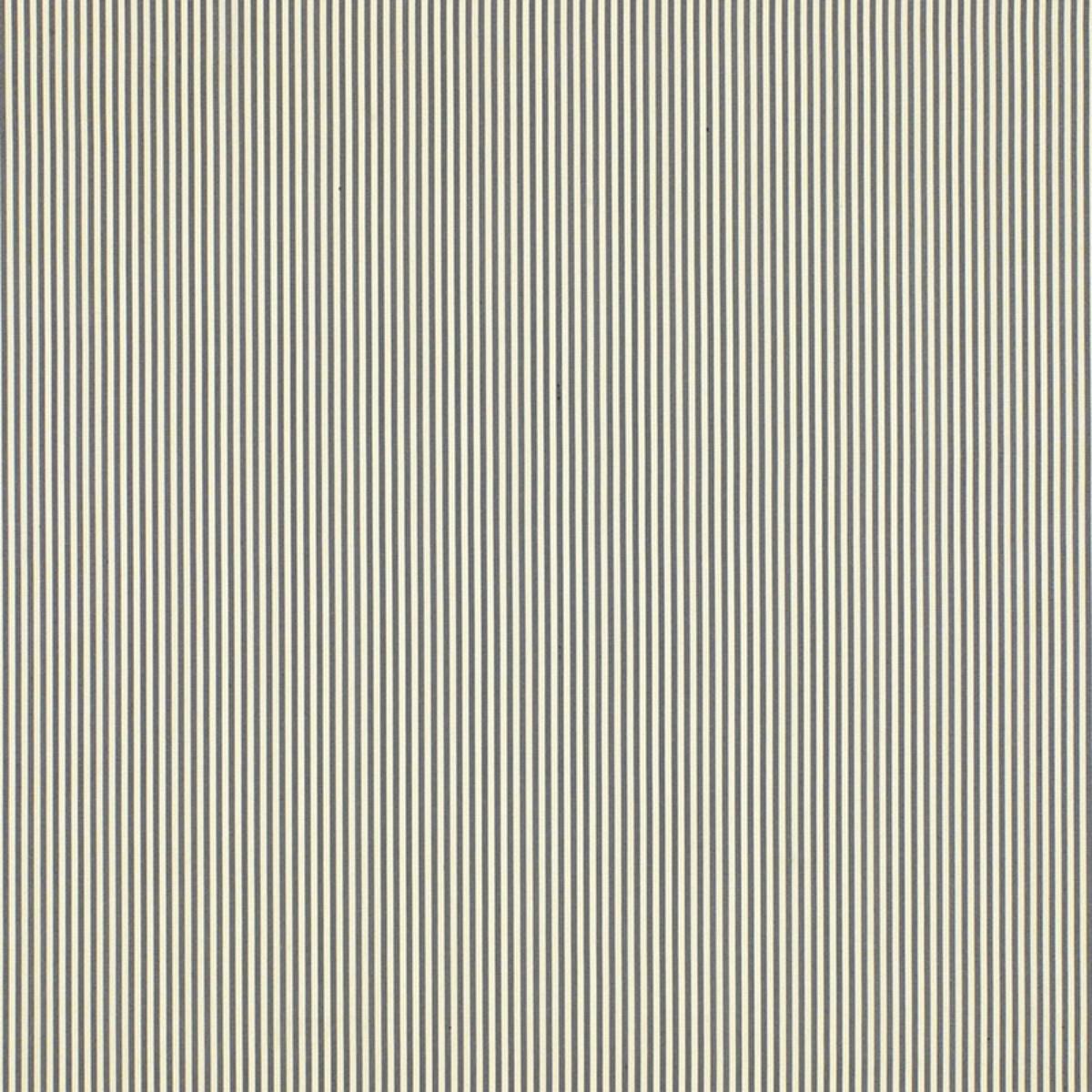 SCHUMACHER CHAREE SILK STRIPE BLACK & WHITE FABRIC | Atlanta Fabrics