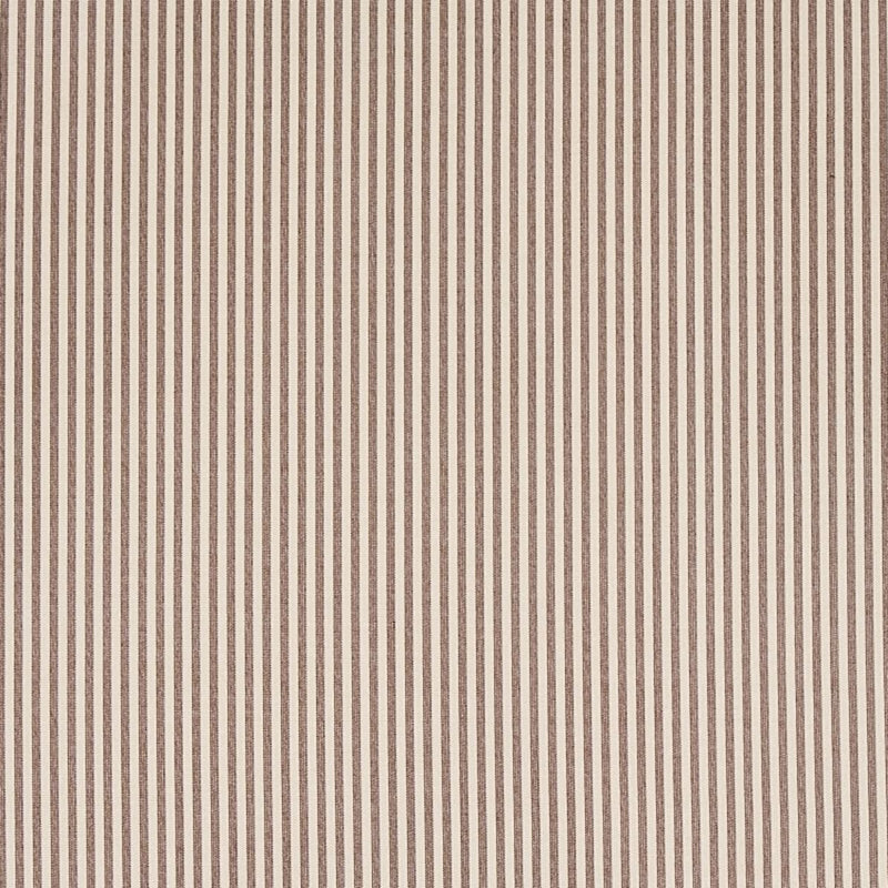 SCHUMACHER CHAREE SILK STRIPE BROWN FABRIC | Atlanta Fabrics