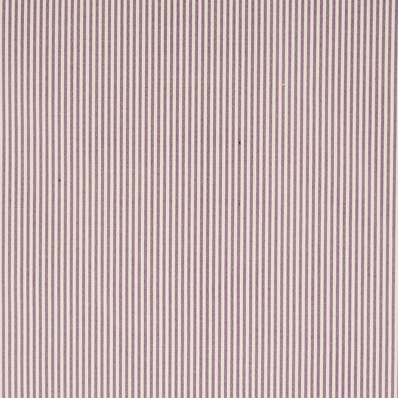 SCHUMACHER CHAREE SILK STRIPE AUBERGINE FABRIC | Atlanta Fabrics