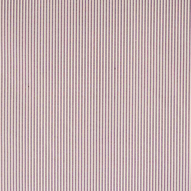 Schumacher CHAREE SILK STRIPE AUBERGINE Fabric | Atlanta Fabrics
