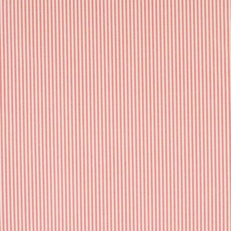 SCHUMACHER CHAREE SILK STRIPE RED FABRIC | Atlanta Fabrics