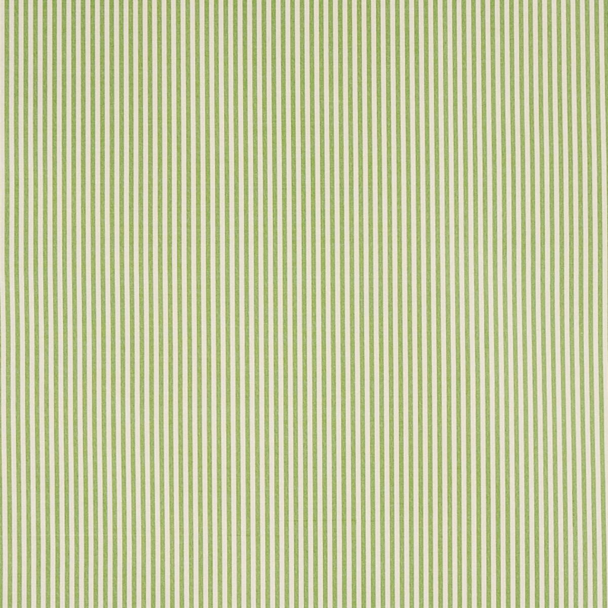 SCHUMACHER CHAREE SILK STRIPE GREEN FABRIC | Atlanta Fabrics